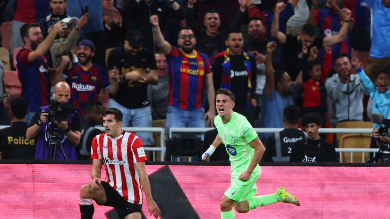 Supercopa de España: Barcelona le ganó 2-0 al Athletic Bilbao y jugará la final