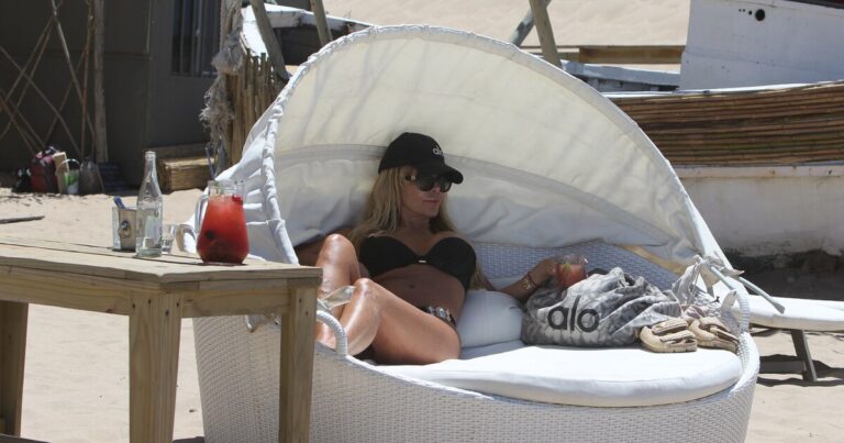 Las fotos de Graciela Alfano en Uruguay: sus días de playa y bikini después de su separación