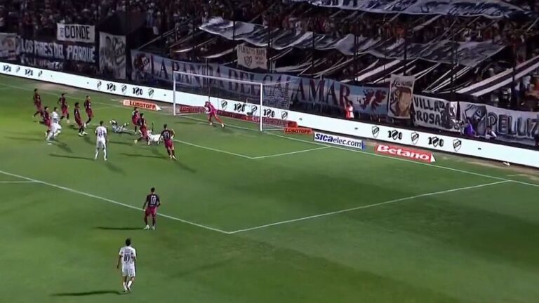 Así fue el gol de Platense: el descomunal error de Armani