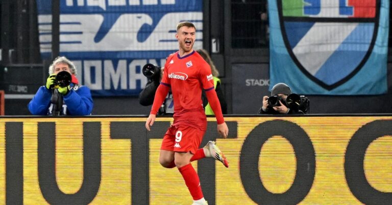 Video: el gol de Lucas Beltrán para el 2-0 contra la Lazio